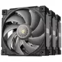 Ventoinha SUDOKOO Mach120 PWM pack de 3, 120mm, preto
