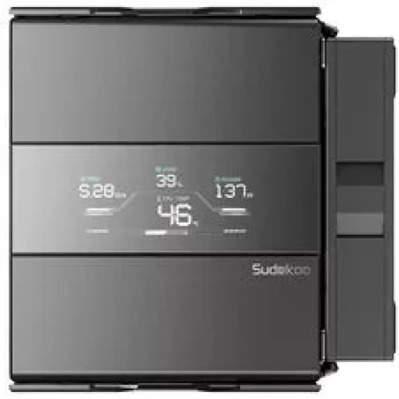 Dissipador de CPU Sudokoo SK620V, torre dupla - 2x 120mm, preto