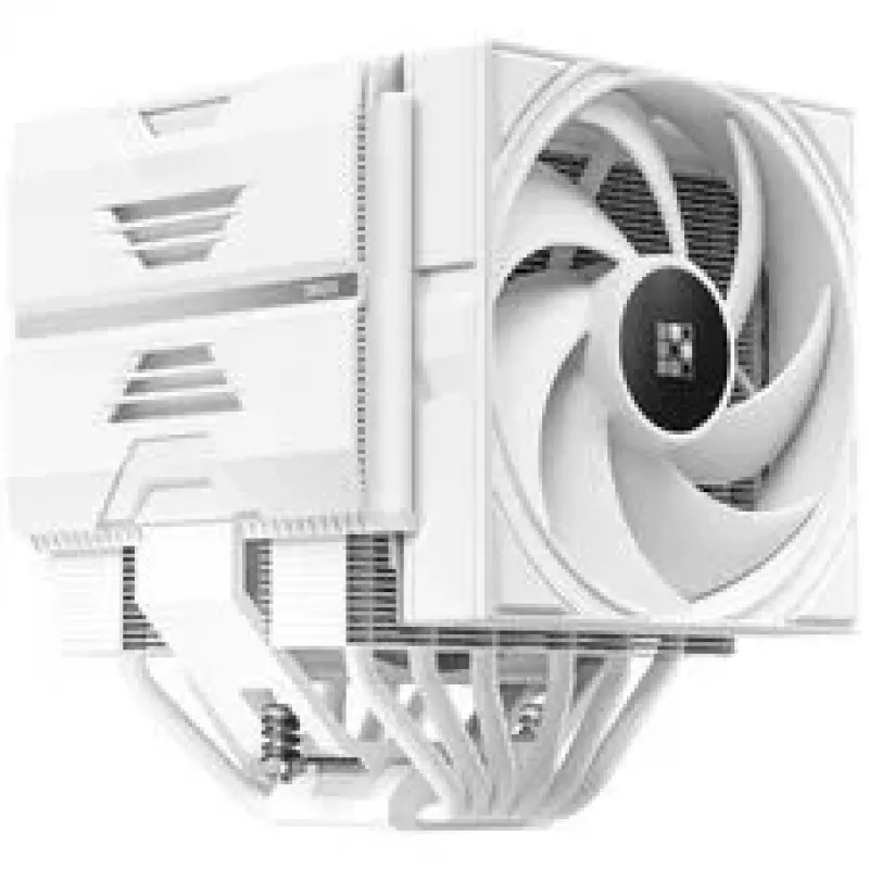 Dissipador de CPU a ar Sudokoo SK620V, torre dupla - 2x 120mm, branco