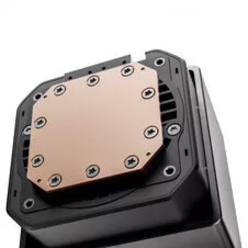 Dissipador de CPU líquido AiO Sudokoo Energlo 360, ecrã LCD, ARGB - 360mm, preto