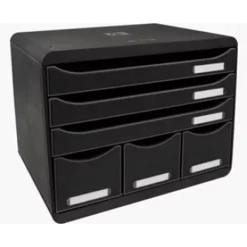 Exacompta 306714D - preto - 270 mm - 355 mm - 271 mm
