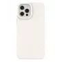 Capa de silicone ECO para Apple iPhone 12 Pro Max - branca