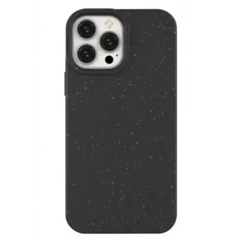 Capa de silicone degradável Eco para Apple iPhone 14 Pro Max preta