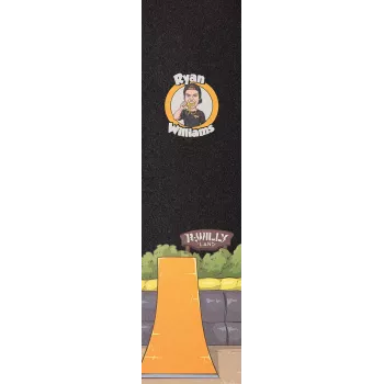 Fita de aderência para trotinete Figz XL Pro Scooter Grip Tape Ryan Williams V2