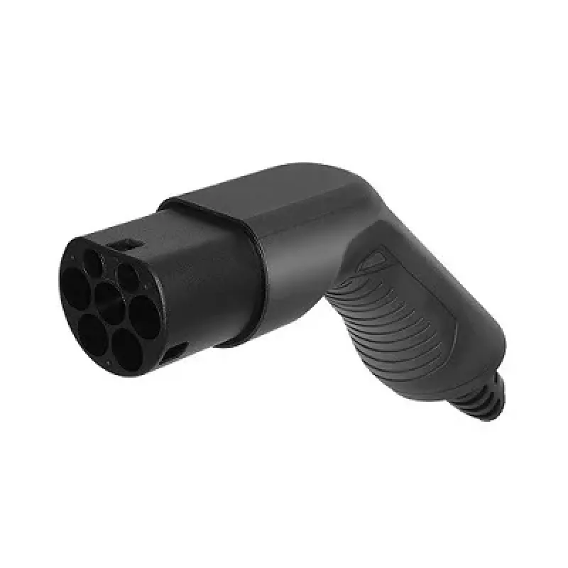 Conector macho de carregamento EV HISMART Type 2, 32A, monofásico, 7,4kW