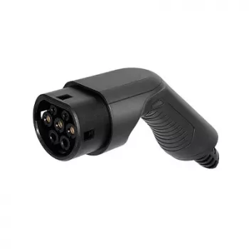 Conector fêmea Type 2 HISMART 32A componente de cabo de carregamento EV monofásico