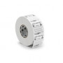 Zebra Z-Ultimate 3000T Etiquetas de transferência térmica - Poliéster brilhante branco - Adesivo acrílico permanente - 101,6 x 152,4 mm - 475 etiquetas por rolo