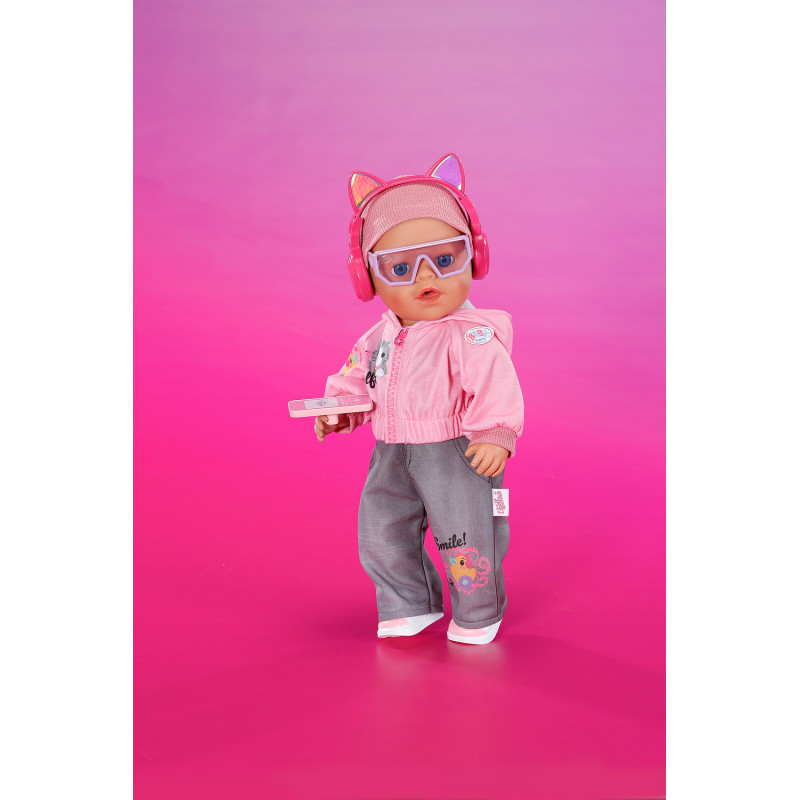 Conjunto de roupa Zapf Baby born Cool Girl 43cm ZAPF CREATION