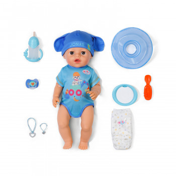 Boneca Baby born Jonas Click & Play 43cm ZAPF CREATION
