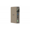 QNAP QBoat-300 Servidor NAS ultracompacto sem ventoinha com ranhuras M.2 NVMe/SATA duplas, Intel Celeron J3455 de quatro núcleos, 4GB RAM, Gigabit Ethernet duplo, HDMI, 2x USB 3.0
