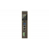 QNAP QBoat-300 Servidor NAS ultracompacto sem ventoinha com ranhuras M.2 NVMe/SATA duplas, Intel Celeron J3455 de quatro núcleos, 4GB RAM, Gigabit Ethernet duplo, HDMI, 2x USB 3.0