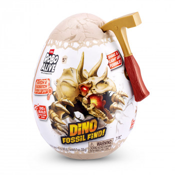 Zuru Robo Alive Mini Dino Fossil Find - Conjunto de Escavação com Figura Colecionável (Sortido)