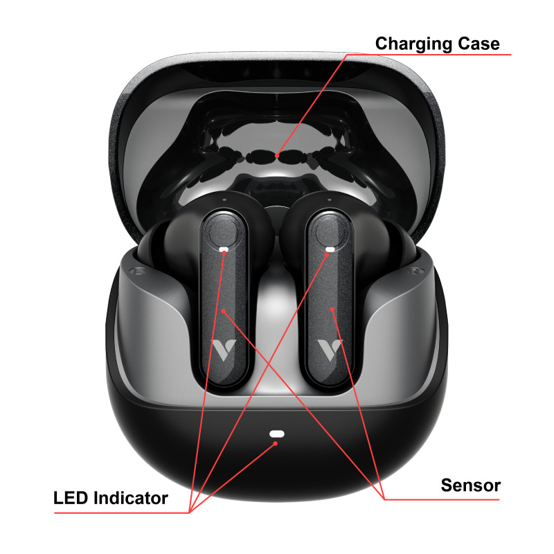 Verbatim TruSound Pro auriculares preto
