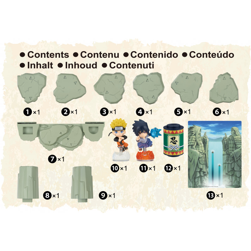 HERMA Naruto Episódio 695 Naruto contra Sasuke caixa de DVD