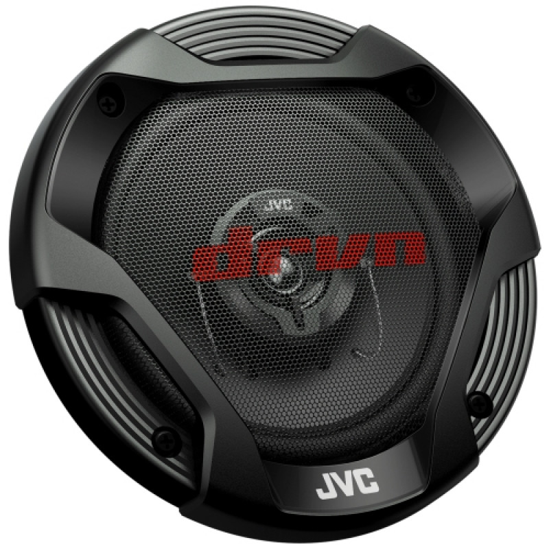 Altifalantes coaxiais de 2 vias para automóvel JVC CS-DR522 13 cm - potência máxima 260W, woofer de cone de mica, tweeter balanced-dome (par)