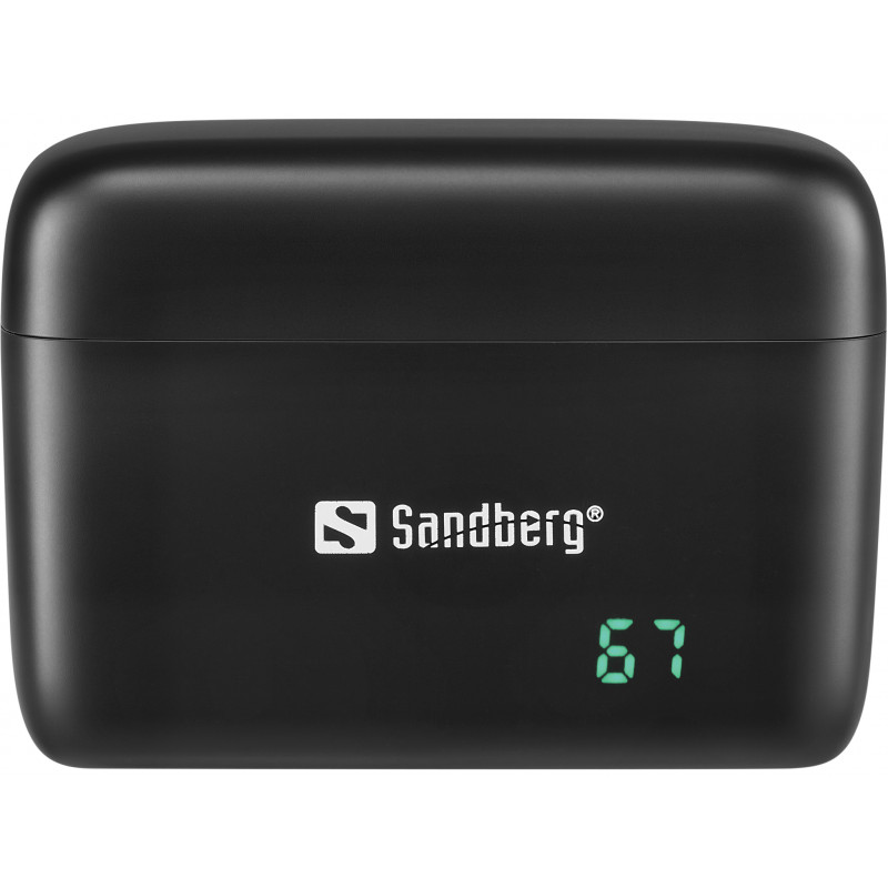 SANDBERG Streamer USB-C Wireless Mic x2 - Conjunto de microfone duplo - 20 Hz - 20 kHz