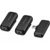 SANDBERG Streamer USB-C Wireless Mic x2 - Conjunto de microfone duplo - 20 Hz - 20 kHz