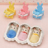 Sylvanian Families conjunto de início com trigémeos - conjunto de acessórios de cuidados para bebé