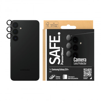 SAFE by PanzerGlass Hoops proteção de lente da câmara para Samsung Galaxy S24+ (SM-S926B) - preto