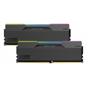 Kit de memória KLEVV CRAS V RGB 32GB (2x16GB) DDR5 6000MHz CL30