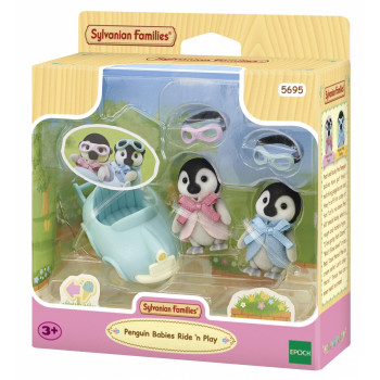 Sylvanian Families conjunto de brincar e conduzir pinguim