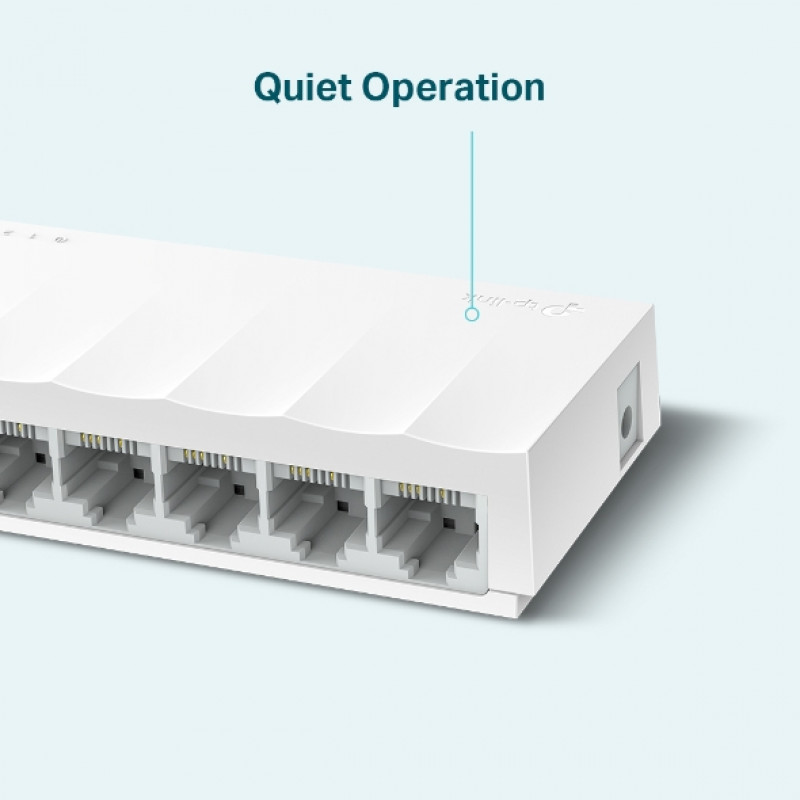TP-Link TL-LS1008 Switch de rede de secretária 8 portas 10/100Mbps