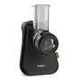 Ralador e espiralizador elétrico TEFAL MB77EN, 260 W, 5 cones, preto/prateado