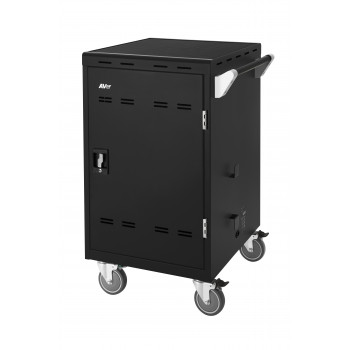 Trolley para portátil LEBA Flex 24 para 24 portáteis até 15,6 polegadas - cinzento-claro/antracite