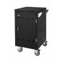 Trolley para portátil LEBA Flex 24 para 24 portáteis até 15,6 polegadas - cinzento-claro/antracite