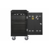Trolley para portátil LEBA Flex 24 para 24 portáteis até 15,6 polegadas - cinzento-claro/antracite