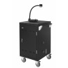 Trolley para portátil LEBA Flex 24 para 24 portáteis até 15,6 polegadas - cinzento-claro/antracite