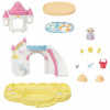 EPOCH Sylvanian Families jardim de infância conjunto de brincar caixa de areia e piscina