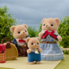 EPOCH Sylvanian Families família Biscuit Bear - 4 figuras colecionáveis