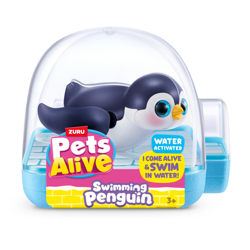 Zuru Pets Alive Pinguim Flutuante - várias cores, brinquedo de banho robótico