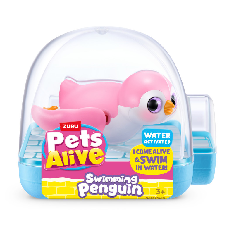 Zuru Pets Alive Pinguim Flutuante - várias cores, brinquedo de banho robótico