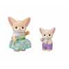 EPOCH Sylvanian Families conjunto de piquenique soalheiro - raposa fennec irmã e bebé