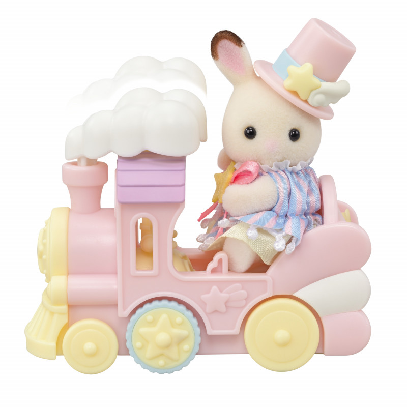 Sylvanian Families Conjunto de Brincar Parque de Diversões com Passeio de Comboio
