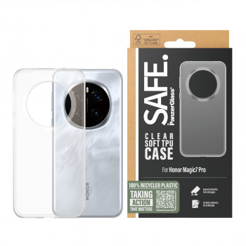 Capa TPU SAFE PanzerGlass para Honor Magic7 Pro 5G - transparente