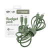 Cabo PanzerGlass Racing 60W USB-C para USB-C 1,2 m verde