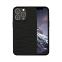 Capa dbramante1928 Dune para iPhone 14 Pro preta em pele plena flor