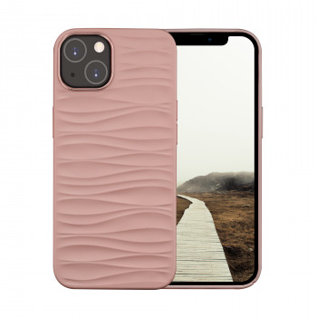 Bolsa em pele dbramante1928 Dune para iPhone 14 - rosa
