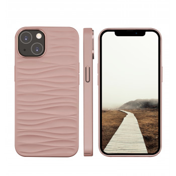 Bolsa em pele dbramante1928 Dune para iPhone 14 - rosa