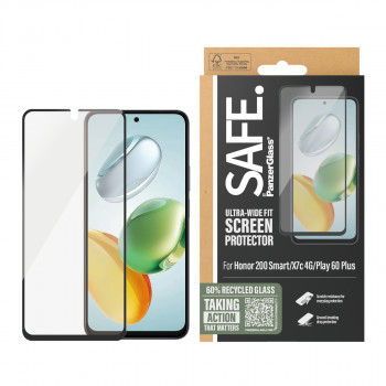 Proteção de ecrã SAFE by PanzerGlass Honor 200 SmartScreen Ultra-Wide Fit SARNUWFG18200