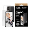 Conjunto de proteção PanzerGlass Hoops 2-in-1 Ultra-Wide Fit para ecrã e câmara para Samsung Galaxy S26+ – castanho