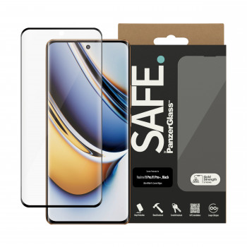 SAFE by PanzerGlass protetor de ecrã Ultra-Wide Fit para Realme 11 Pro / 11 Pro+ preto