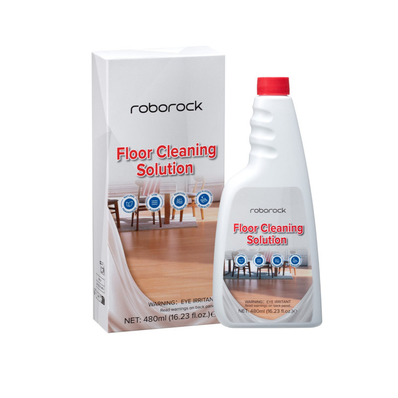 Detergente de pavimentos Roborock para robôs aspiradores, 2 x 480 ml, concentrado, sem deixar marcas, biodegradável