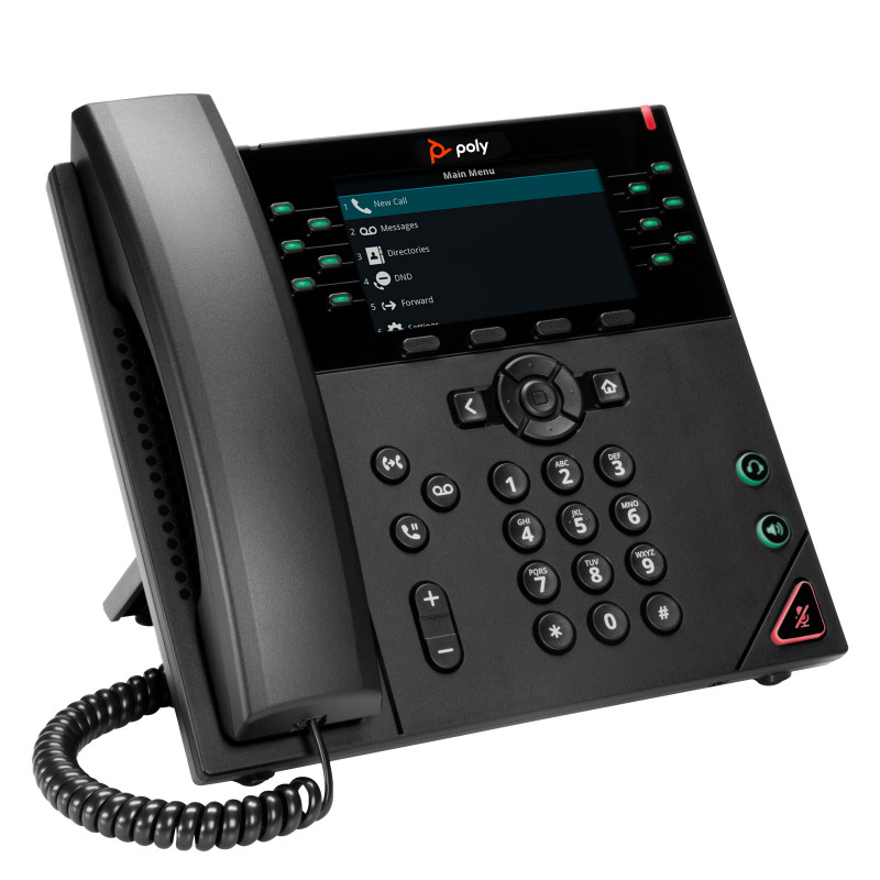 HP Poly VVX 450 telefone IP empresarial - telefone VoIP