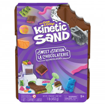 Kinetic Sand Candy Station conjunto de brincar