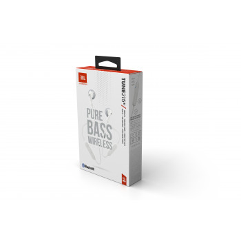 JBL Tune 215BT auscultadores sem fios in-ear com banda para o pescoço - branco