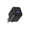 Carregador de parede UGREEN X516 GaN 30W USB-C + USB-A preto